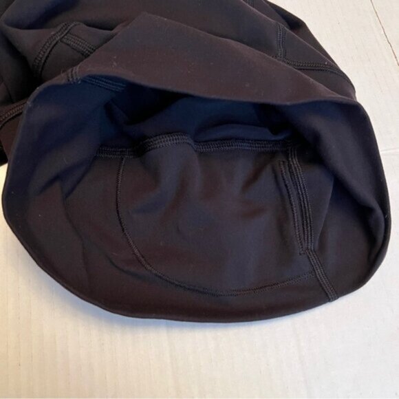 Lululemon  * Wunder Under Crop  pants leggins 21" Black EUC - Picture 9 of 12